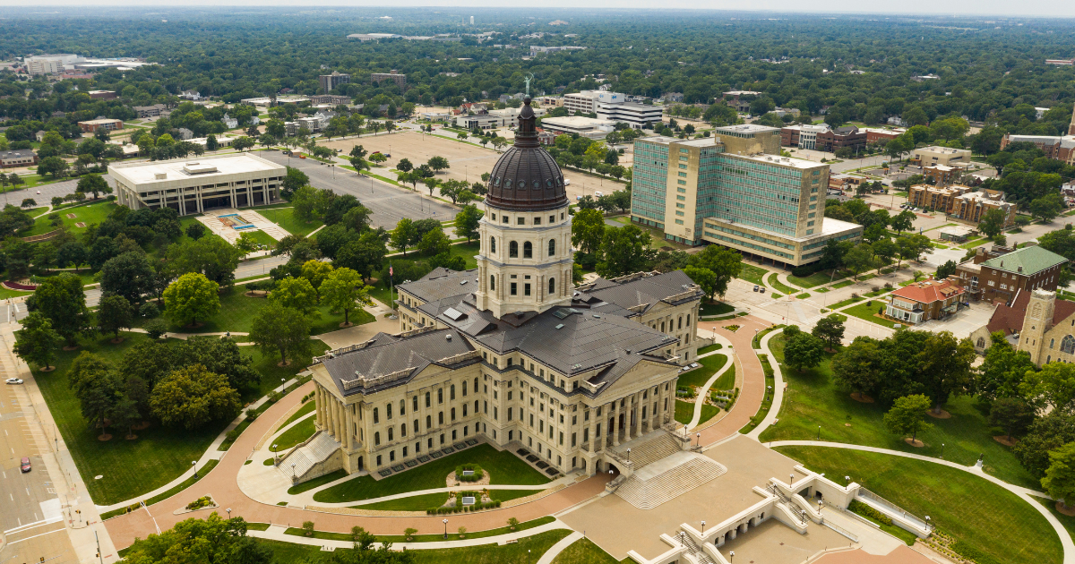Kansas State Capitol in Topeka